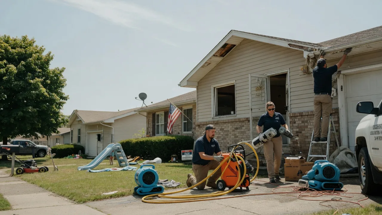 Water Damage Restoration in Bement, IL near me